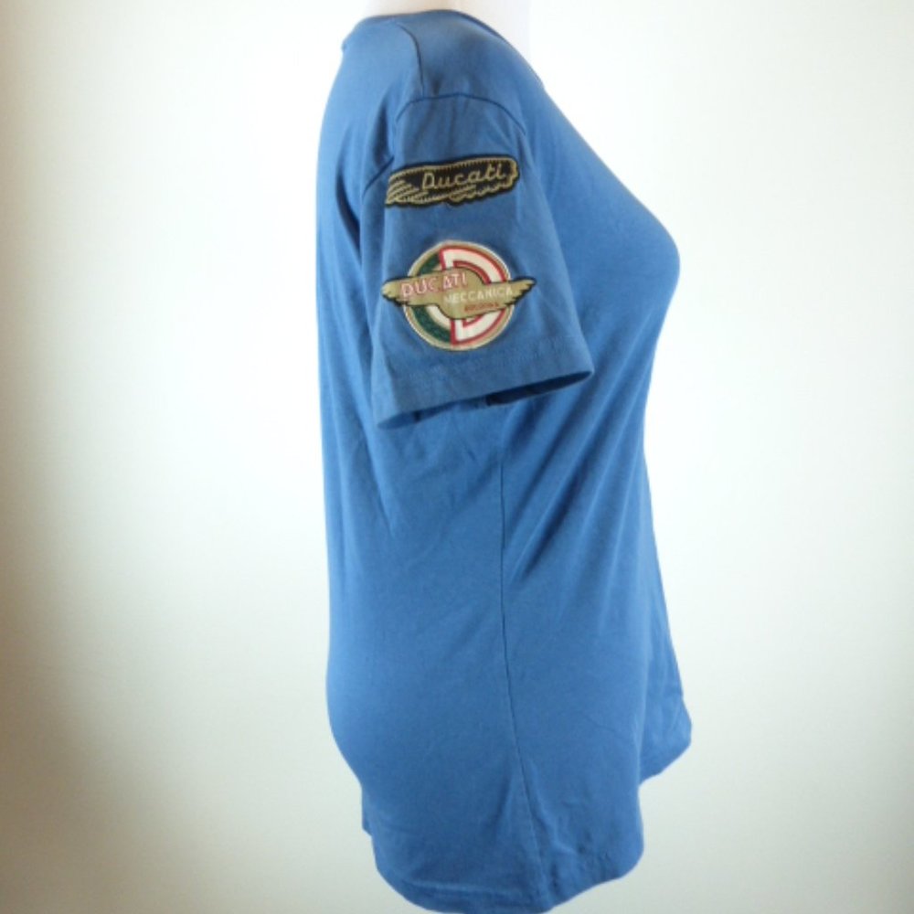DUCATI ITALY STRETCH SHORT SLEEVE TOP L